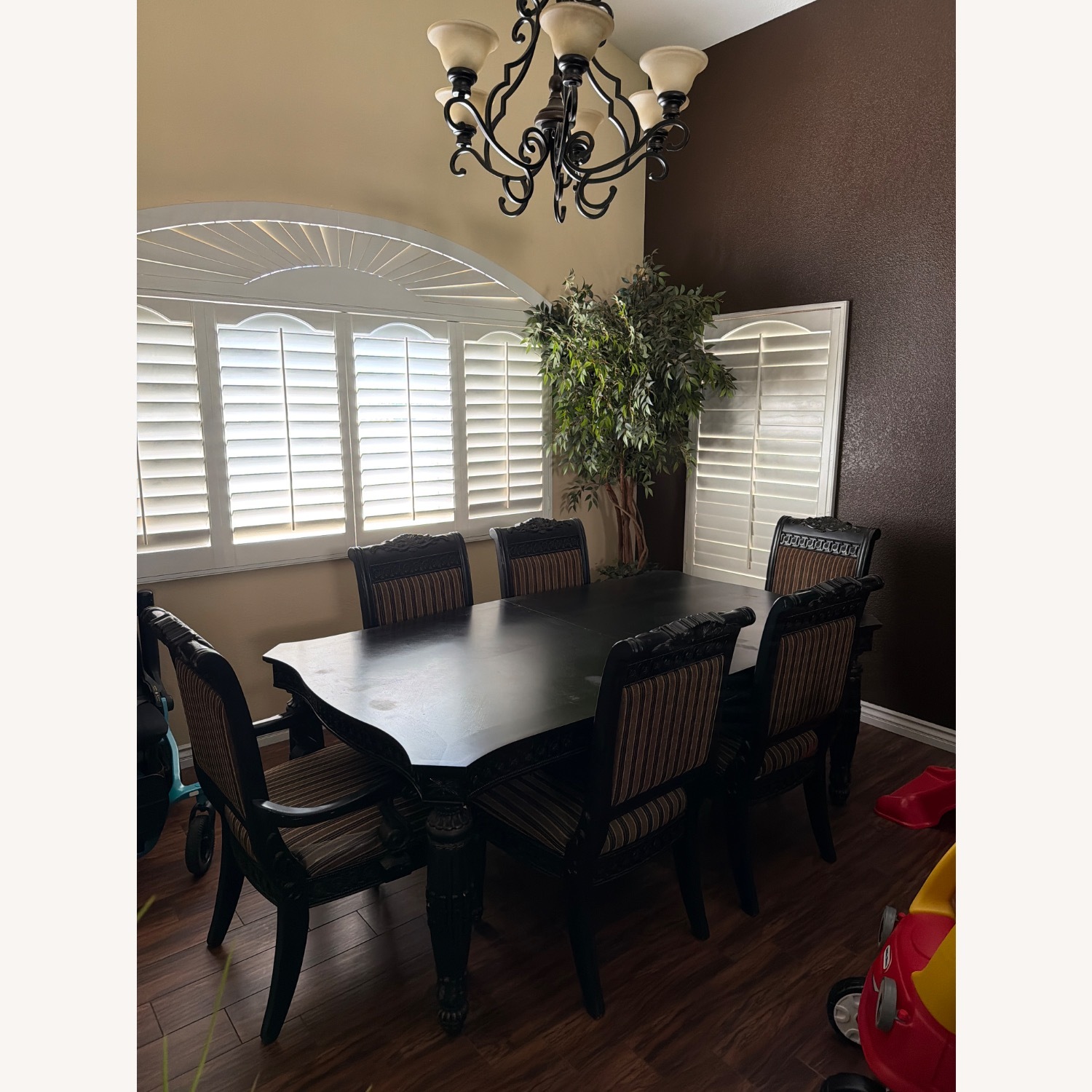 Ashley Furniture Black Wood Dining Sets - image-6