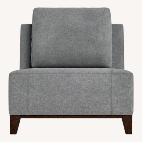 Used Holly Hunt Ofuro Light Blue Accent Chairs for sale on AptDeco