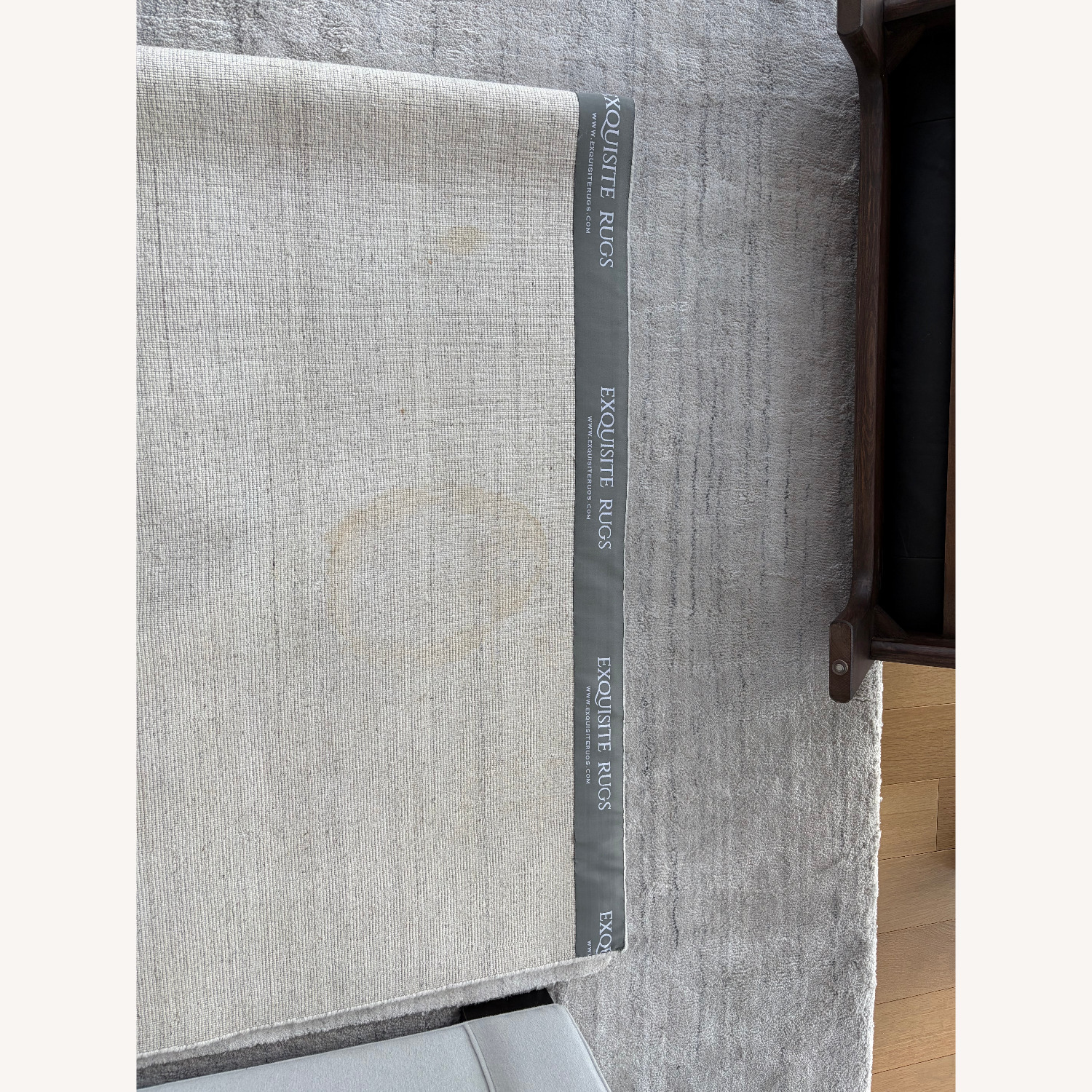 Exquisite Rugs White Bamboo Area Rug 8' x 10' - image-5