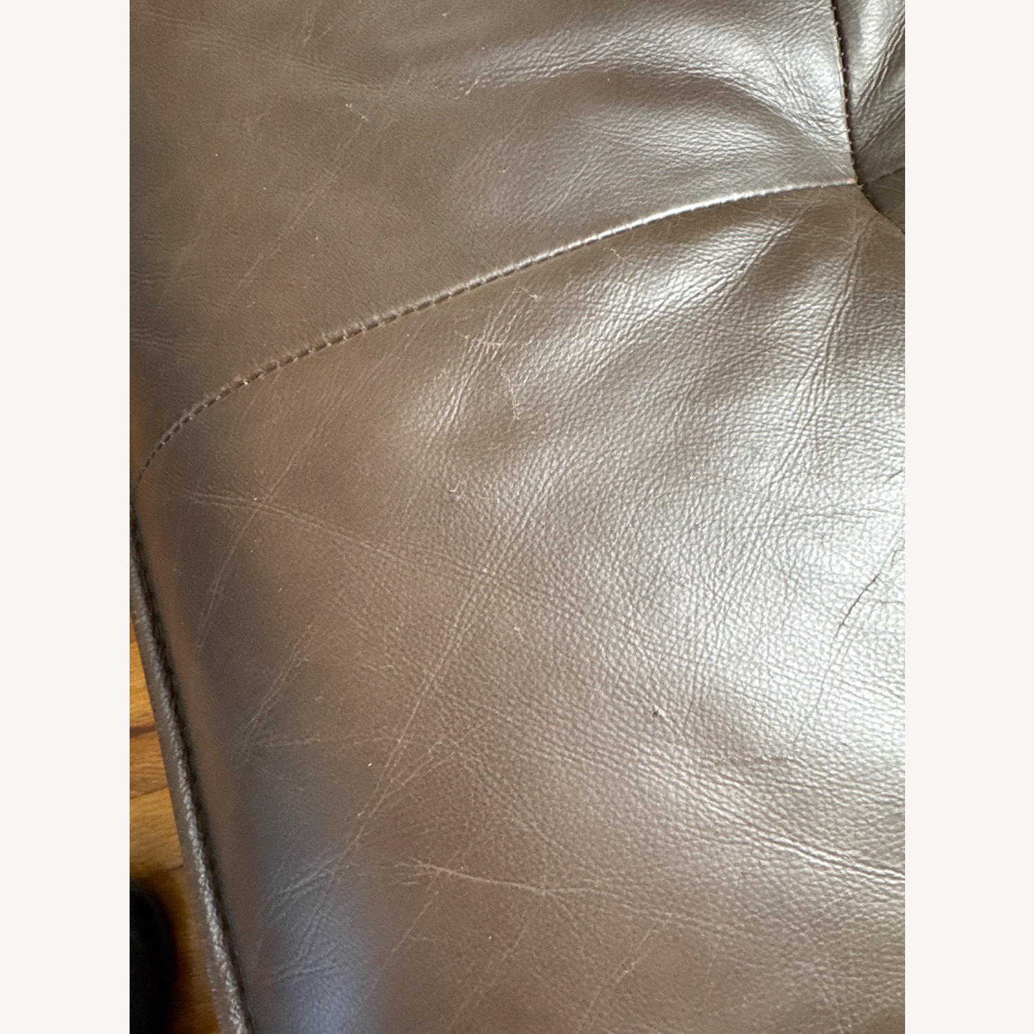 Raymour & Flanigan Bryce Dark Brown 3+ Seater Sofa - image-5