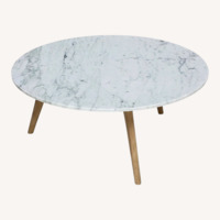 Article Mara Dark Brown Wood Coffee Table