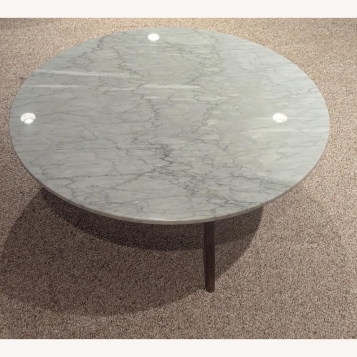 Article Mara Dark Brown Wood Coffee Table - image-2