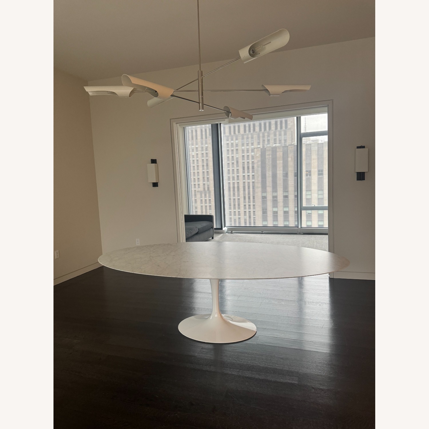 Design Within Reach Saarinen White Marble Dining Table - image-3