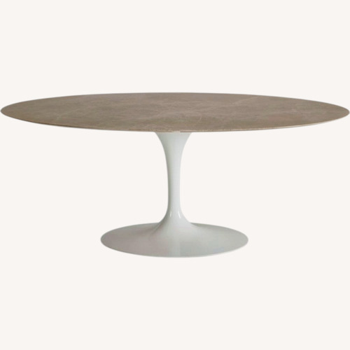 Used Design Within Reach Saarinen White Marble Dining Table for sale on AptDeco