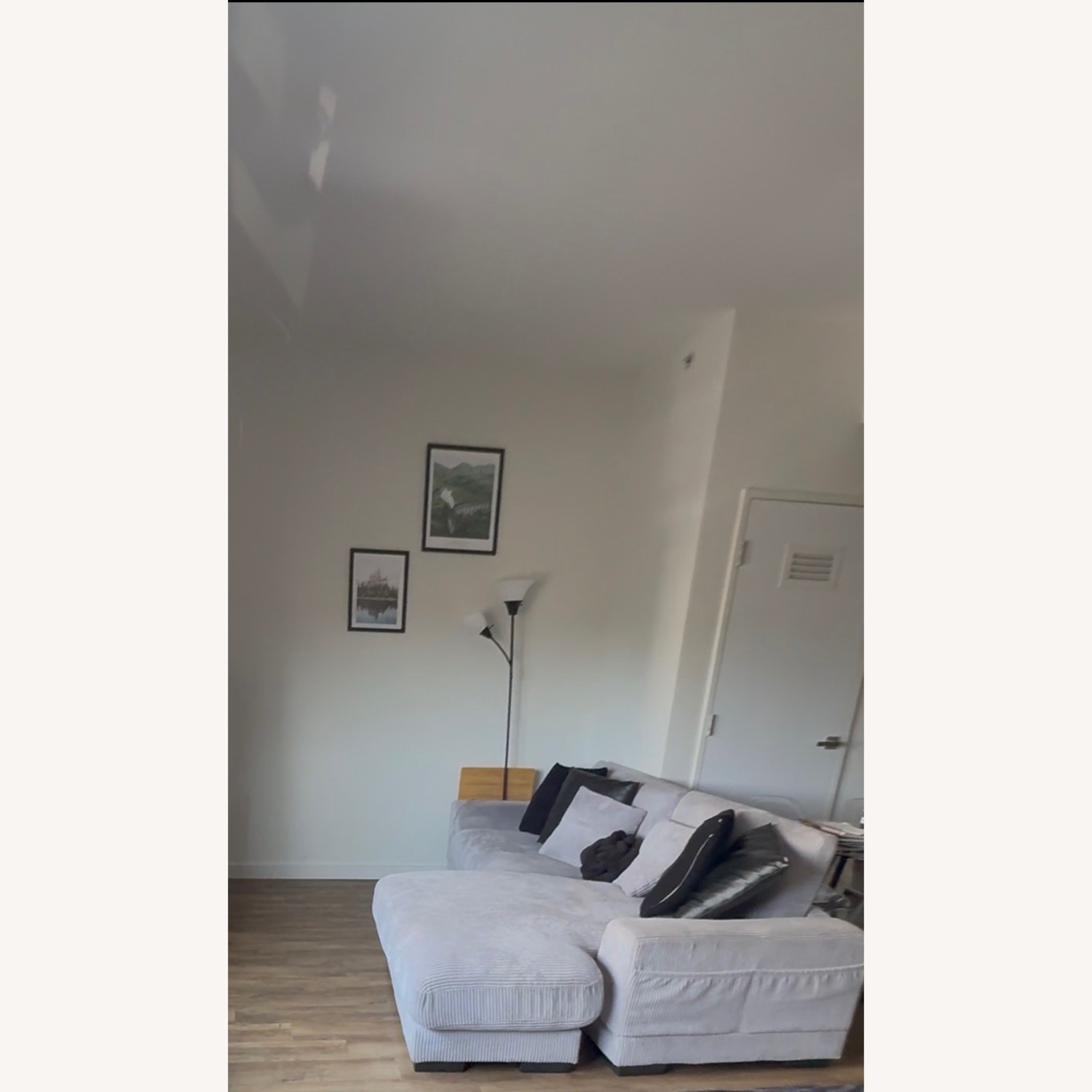 Wayfair Light Gray Fabric 3+ Piece Sectional - image-3