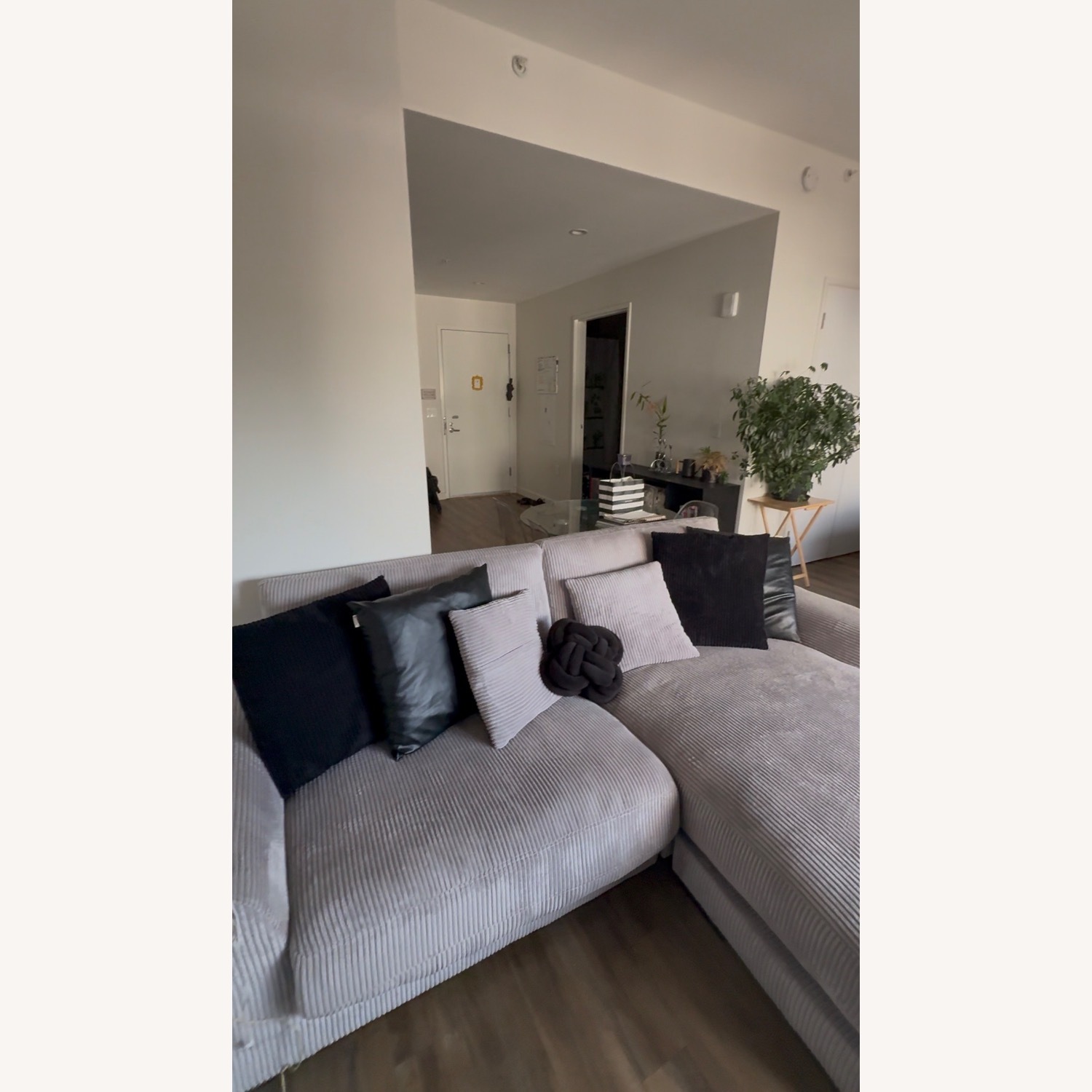 Wayfair Light Gray Fabric 3+ Piece Sectional - image-2