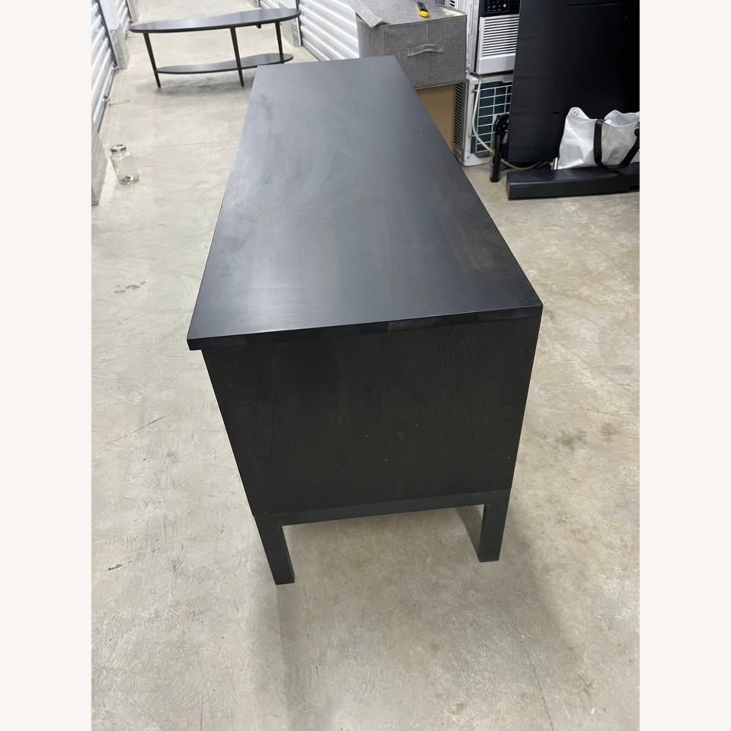 Room & Board Linear Dark Brown Wood Media Storage - image-3