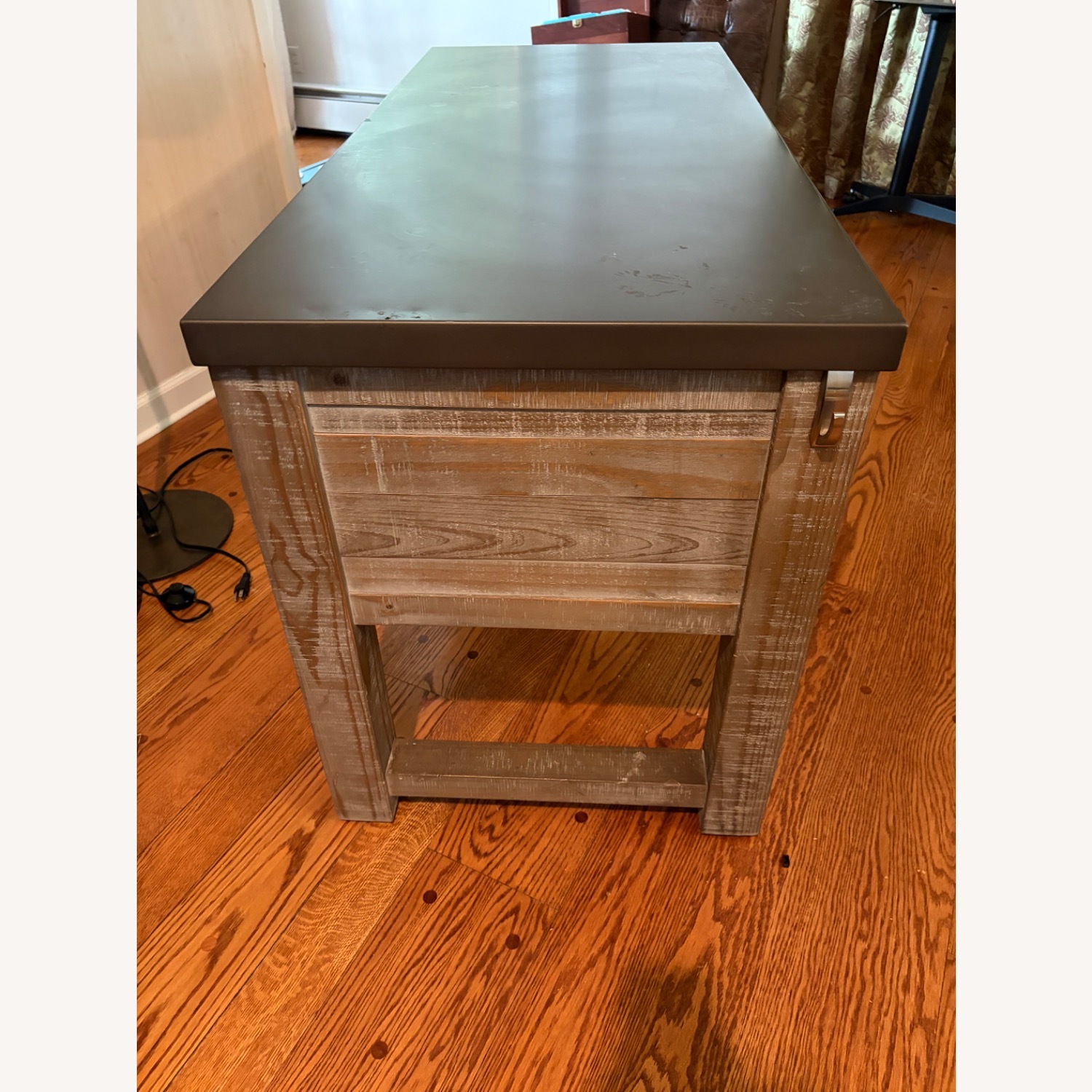 Restoration Hardware Teen Vaughn Natural Wood Desk - image-2