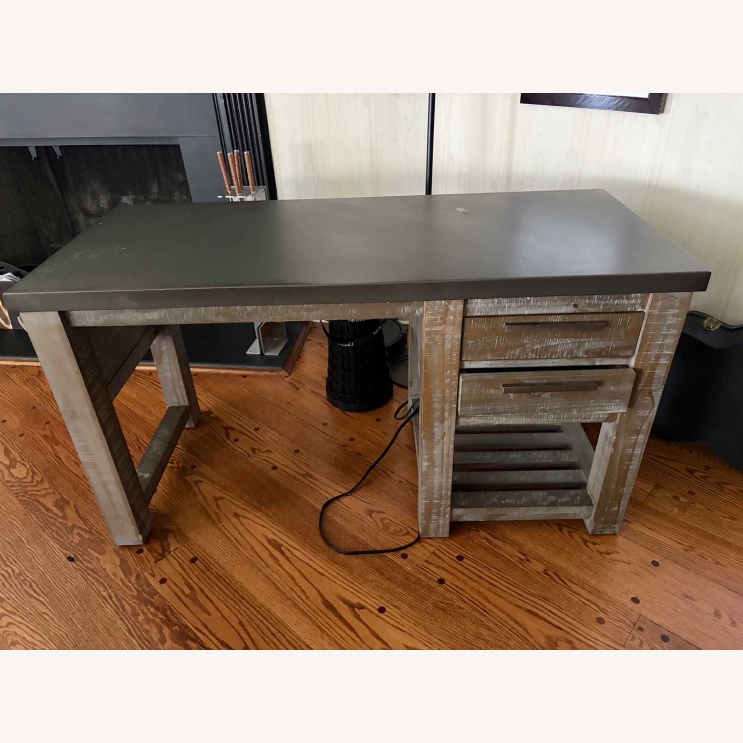 Restoration Hardware Teen Vaughn Natural Wood Desk - image-7
