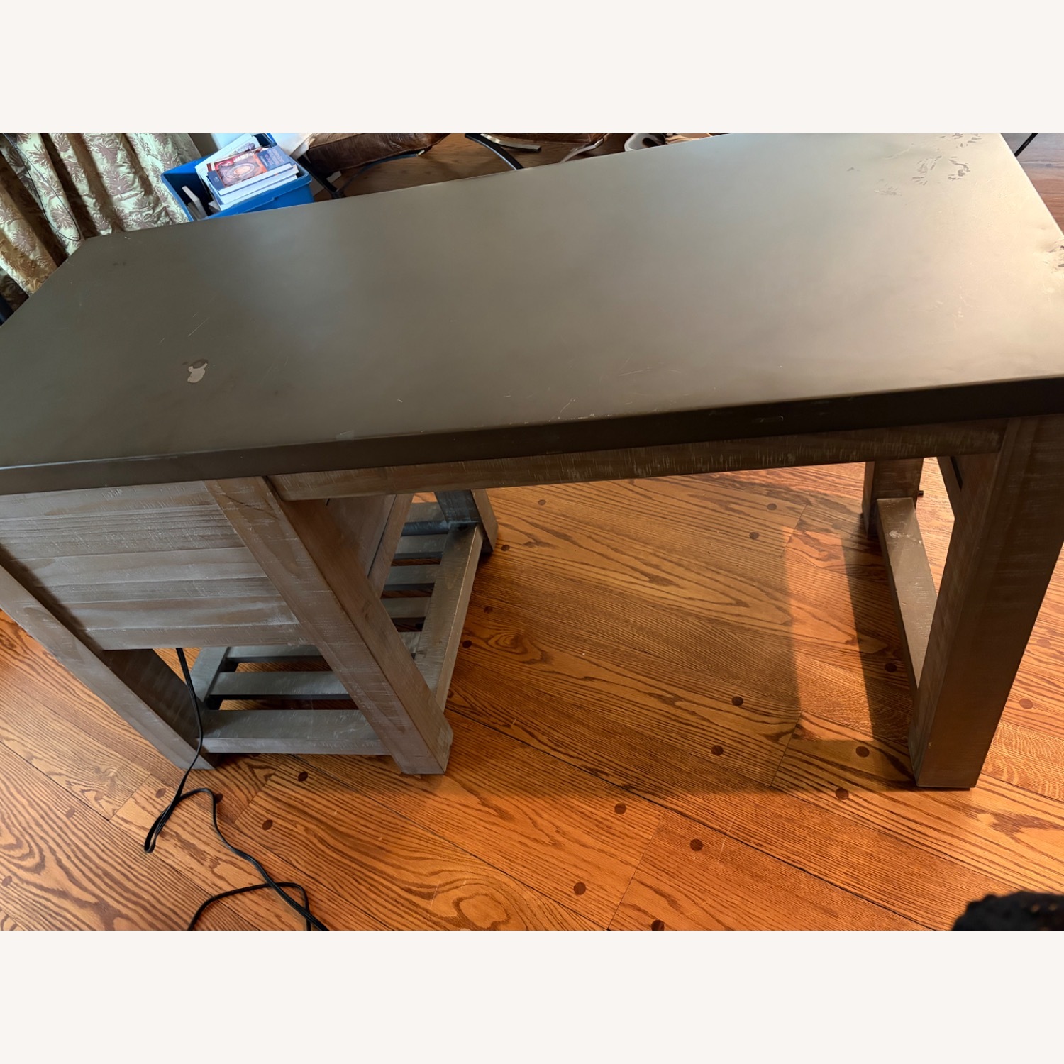 Restoration Hardware Teen Vaughn Natural Wood Desk - image-4