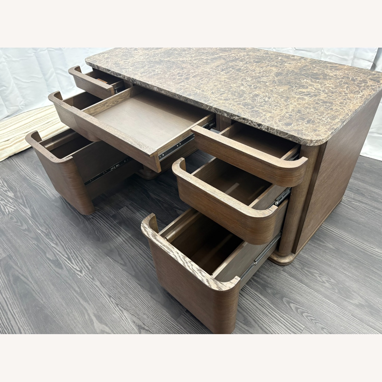 Restoration Hardware Ligné Media Storage - image-7