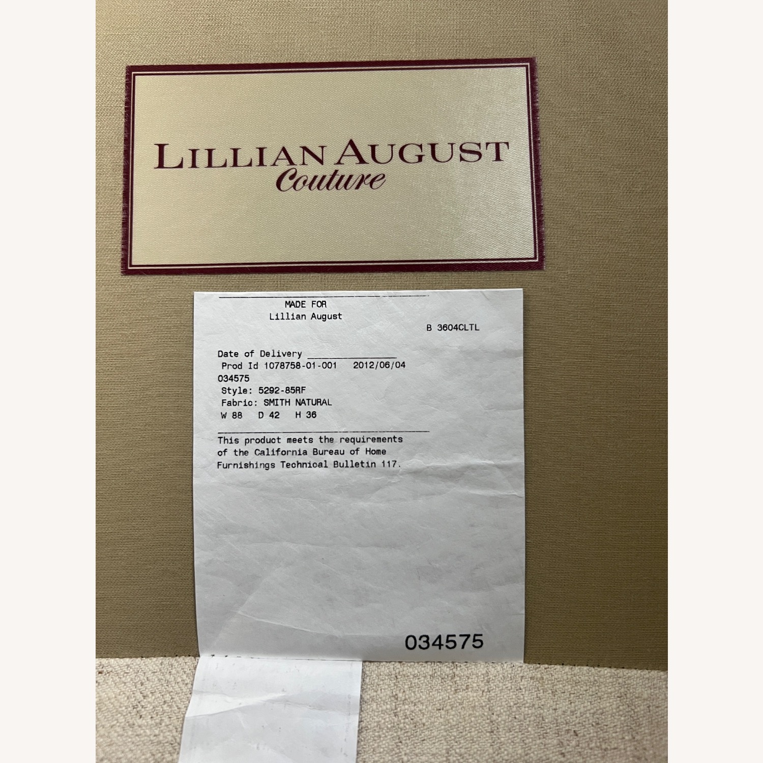 Lillian August Couture Sectional Sofa - image-4