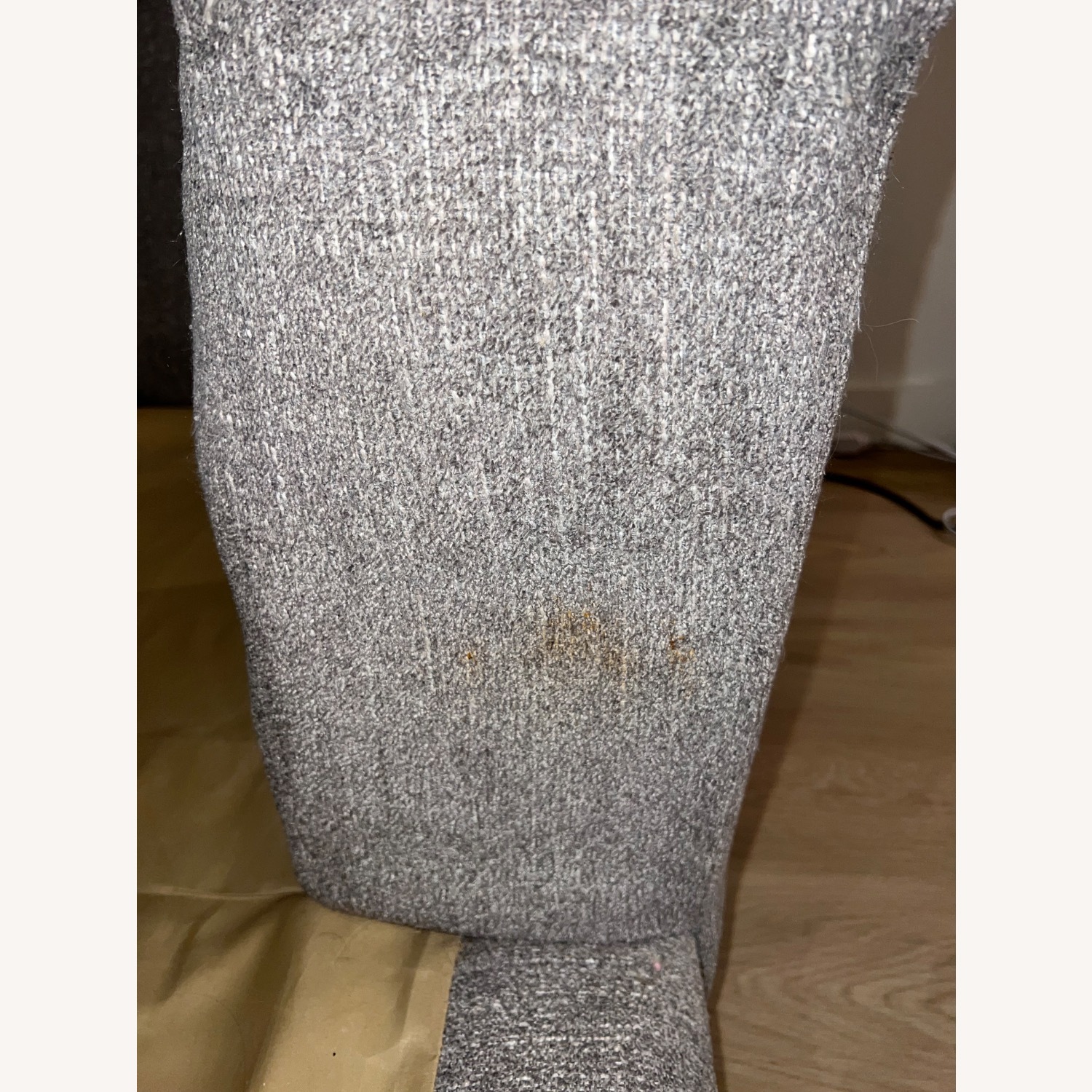 Raymour & Flanigan Light Gray 2 Piece Sectional - image-4