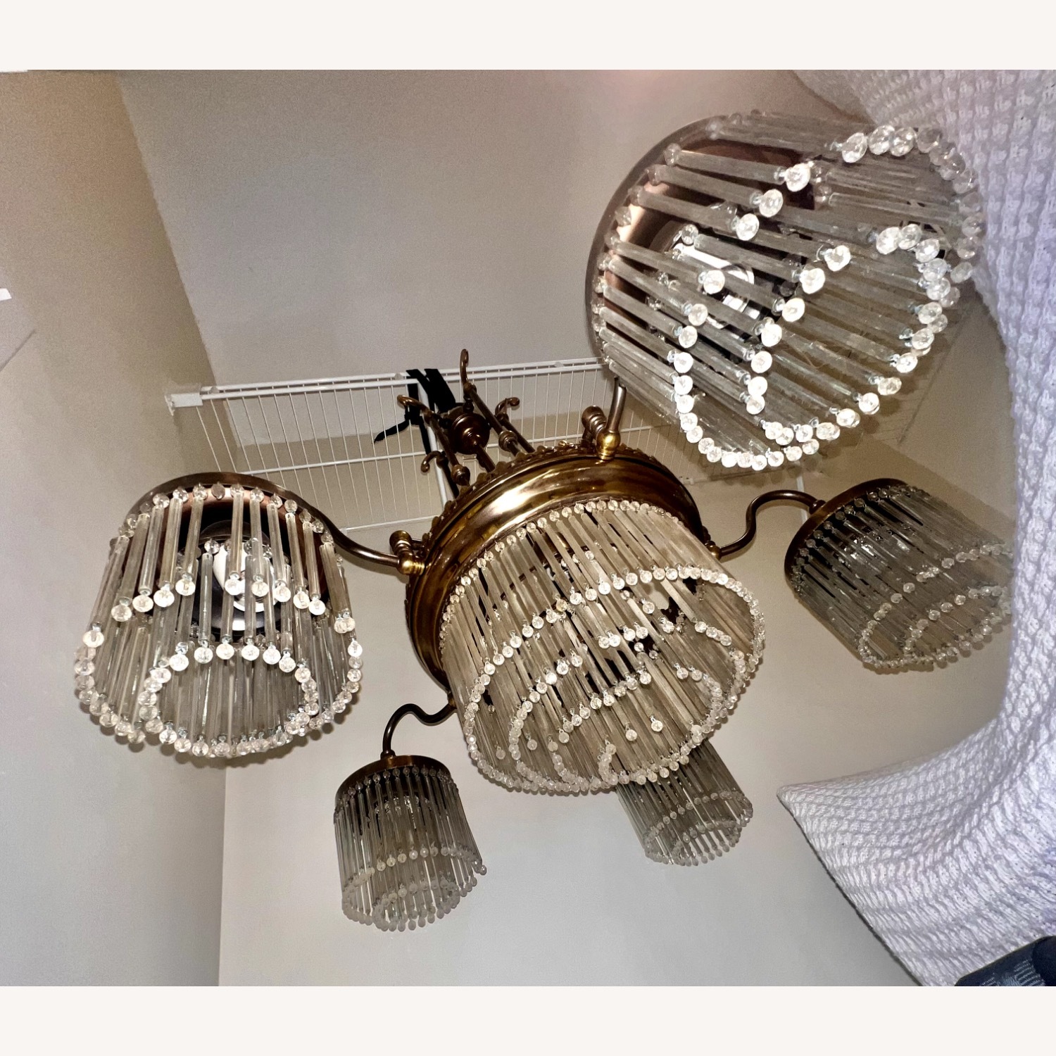 Gold Ceiling Lamp - image-4