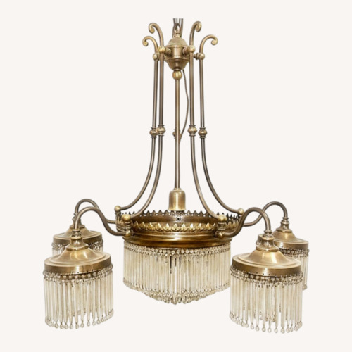 Used Gold Ceiling Lamp for sale on AptDeco