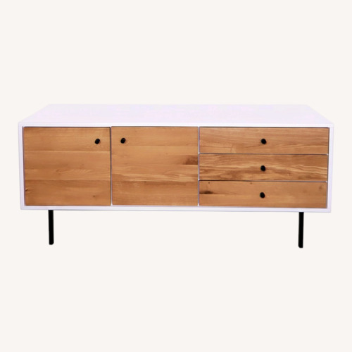 Used Article Bios White Sideboard for sale on AptDeco