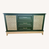 Drexel Green Solid Wood Dresser