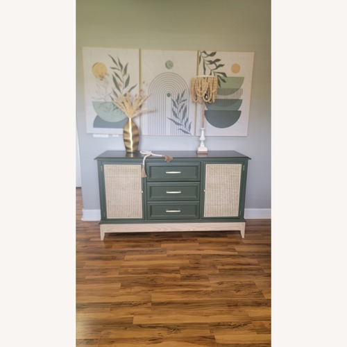 Used Drexel Green Solid Wood Dresser for sale on AptDeco