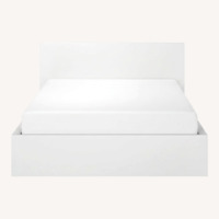 IKEA MALM White Wood Full Bed