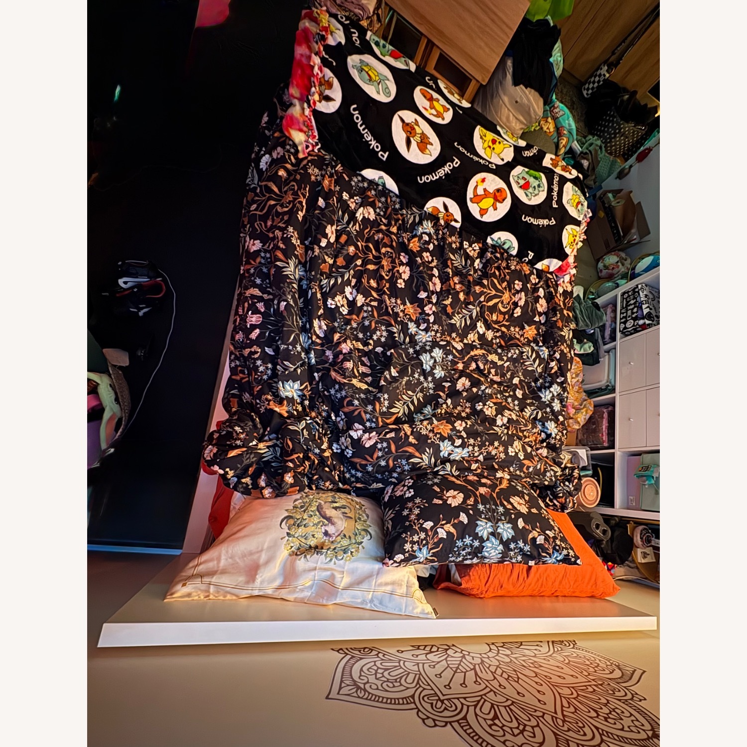 IKEA MALM White Wood Full Bed - image-3