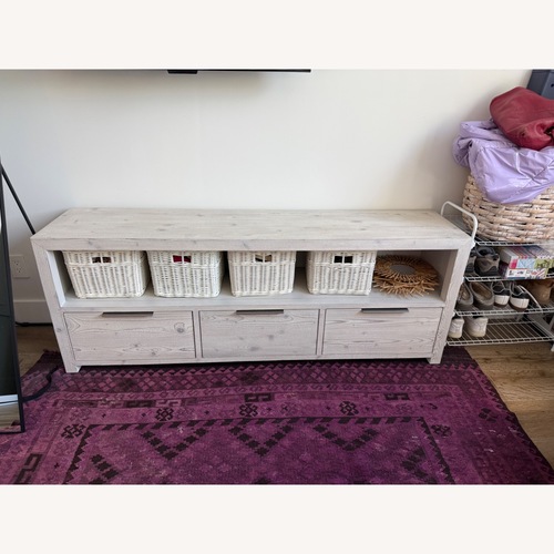 Used Restoration Hardware Teen Laguna White Wood Sideboard for sale on AptDeco