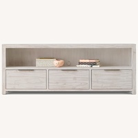Restoration Hardware Teen Laguna White Wood Sideboard