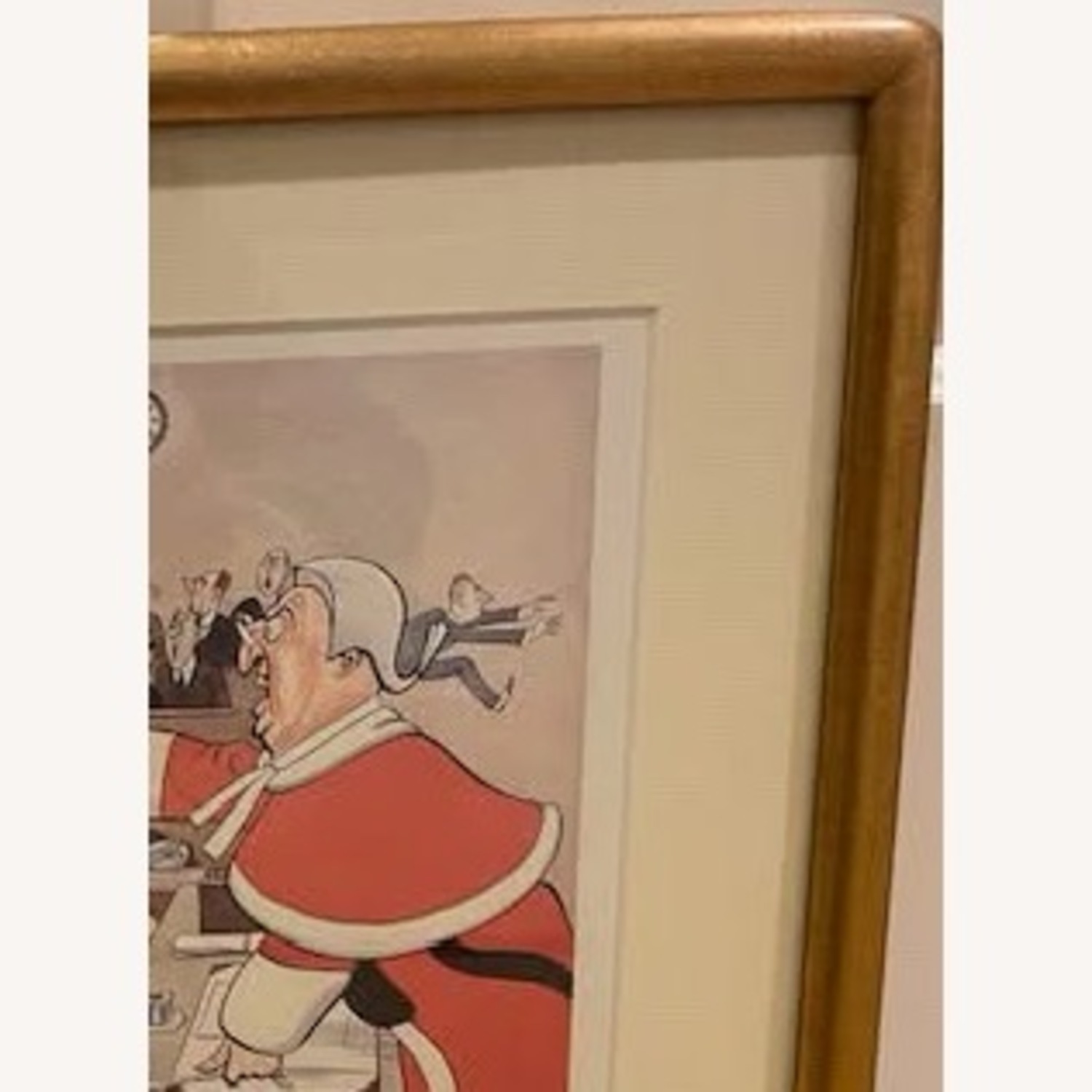 Punch Memorabilia: H.M. Bateman Framed Law Art - image-3