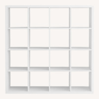 IKEA KALLAX Shelf Unit, High Gloss White