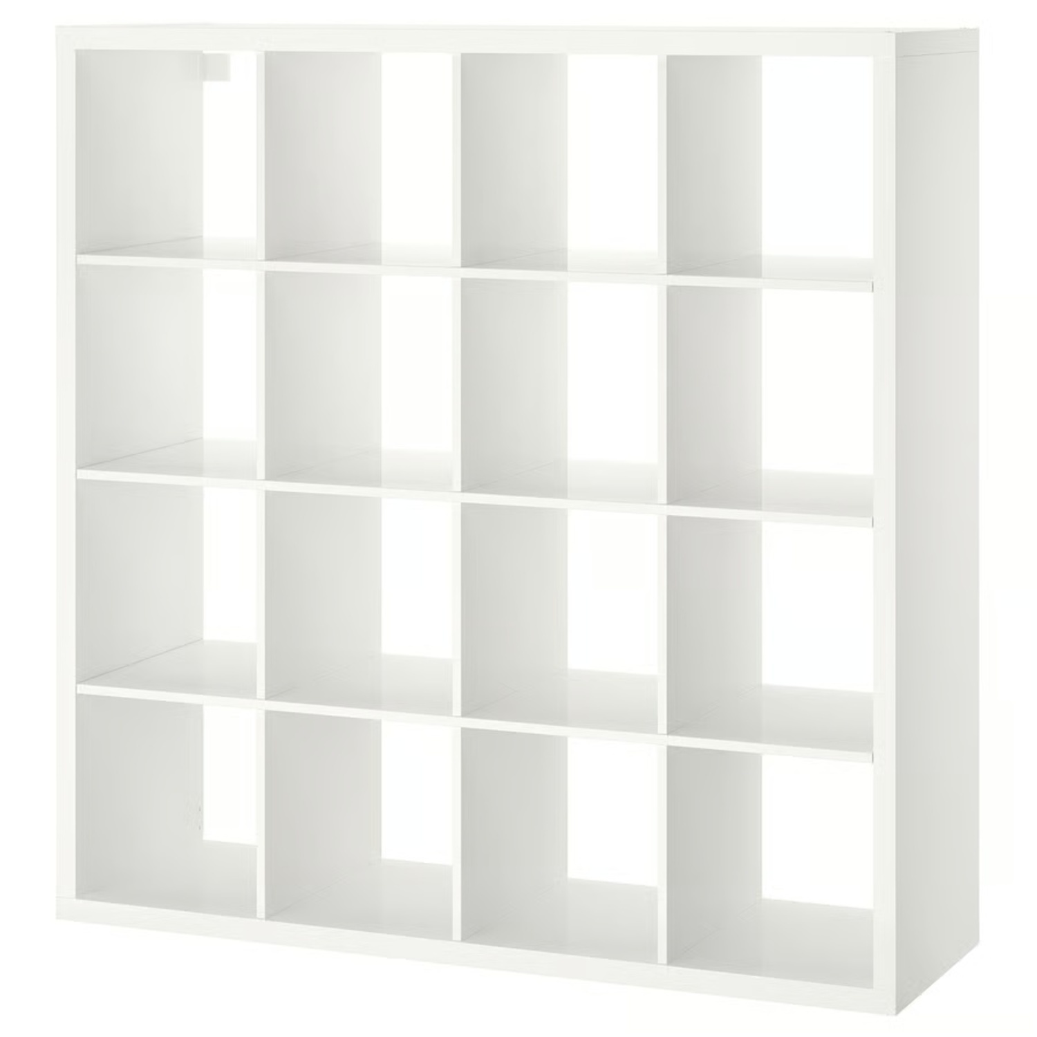 IKEA KALLAX Shelf Unit, High Gloss White - image-4