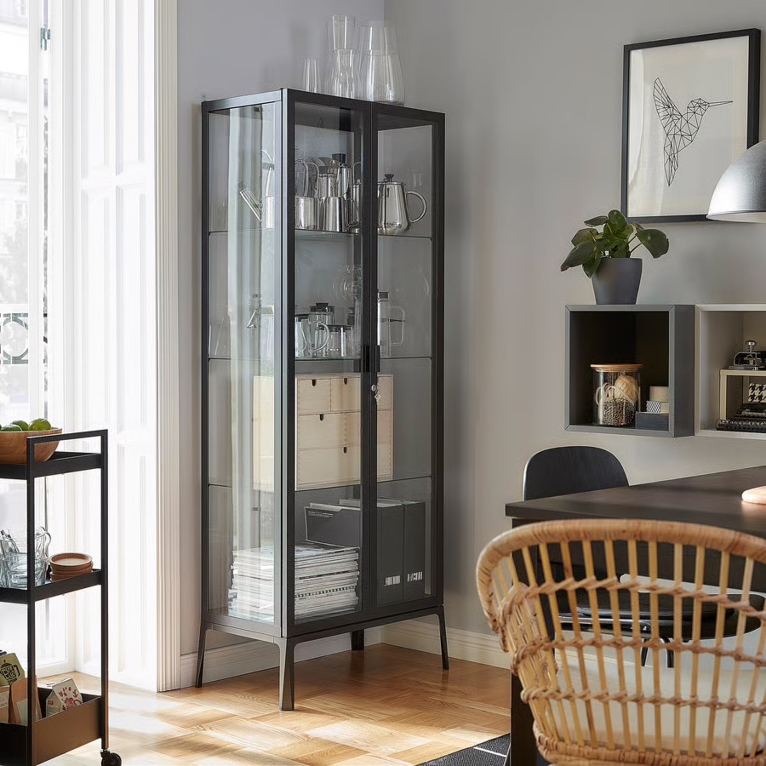 IKEA Milsbo Glass Door cabinet  - image-2