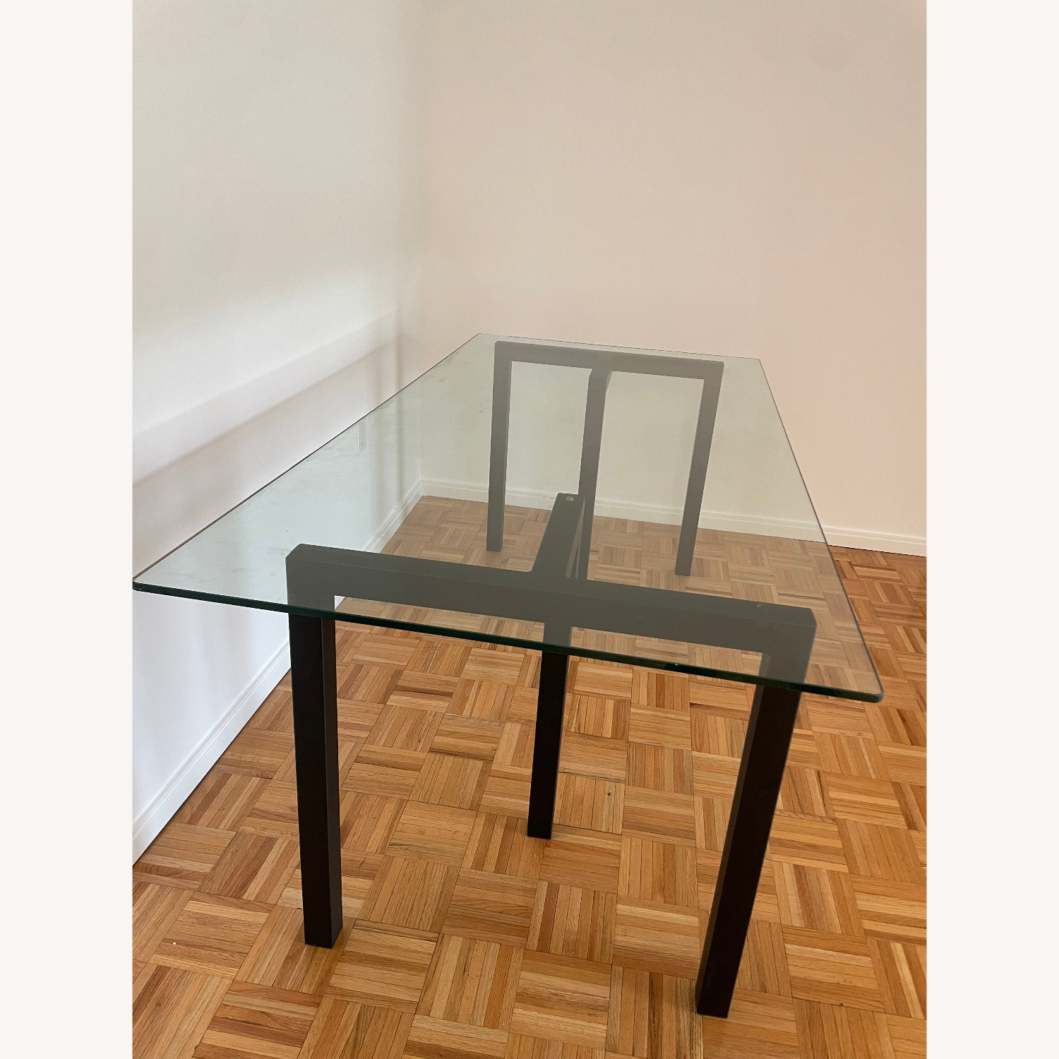 Crate & Barrel Glass Desk - image-2