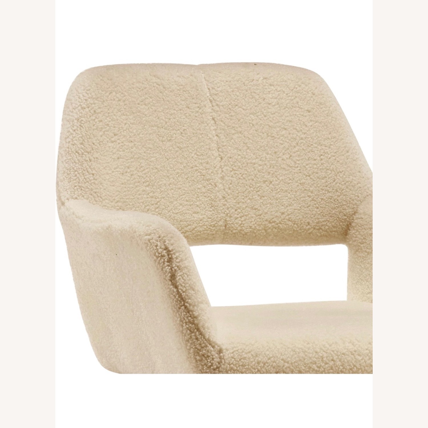 Accent Chair Natural Wool Accent Chairs - image-6