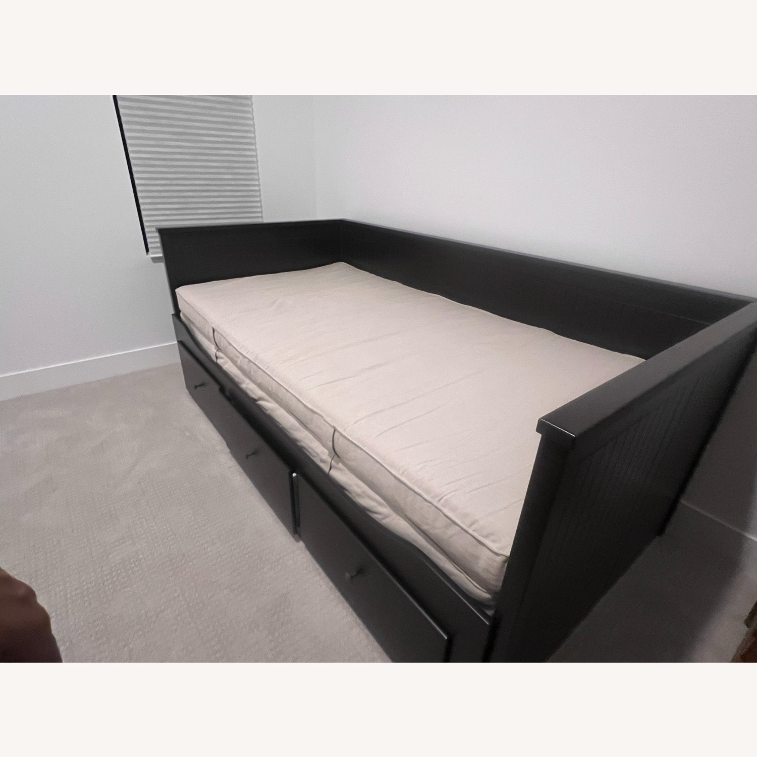 IKEA Hemnes Series Dark Brown Wood Daybed - image-2