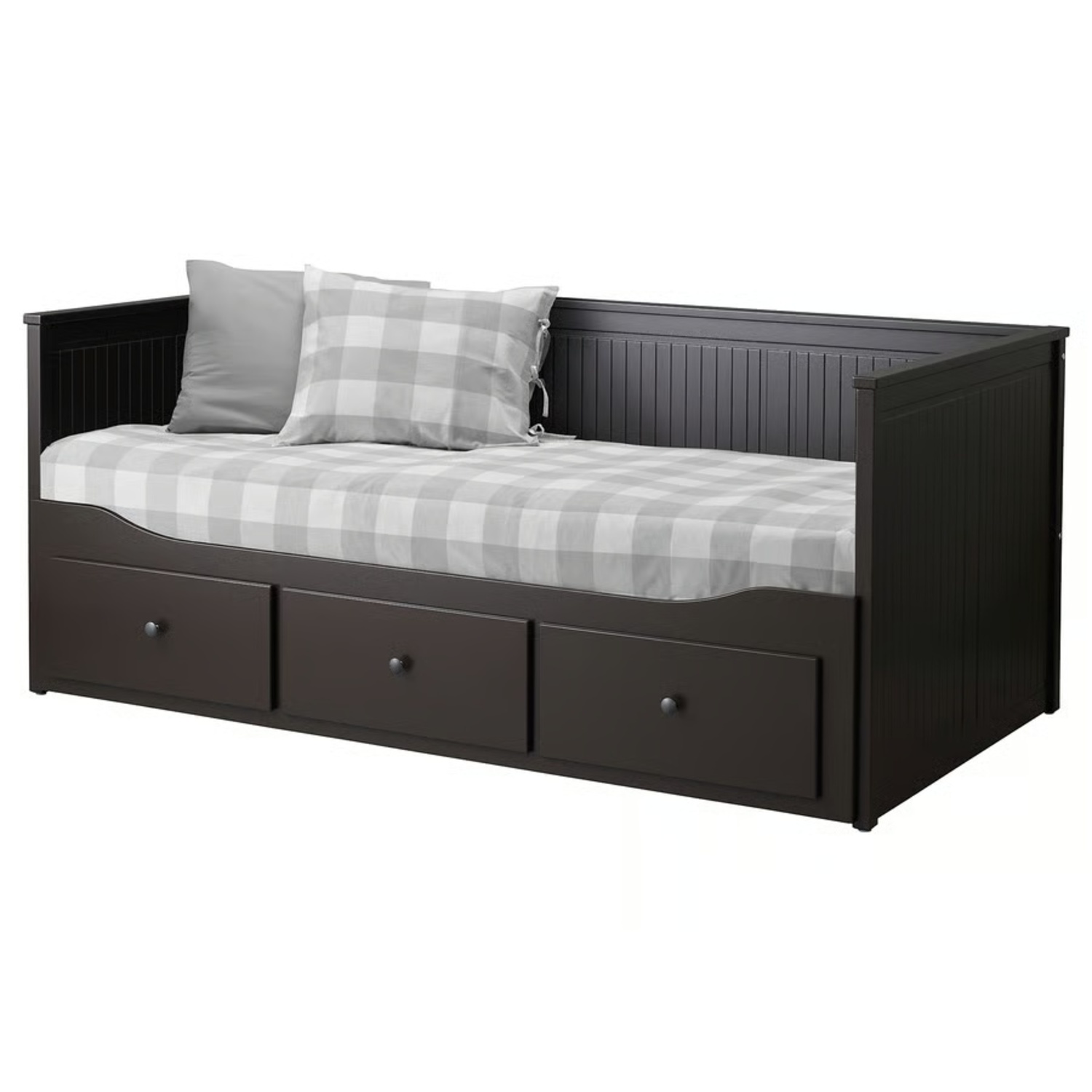 IKEA Hemnes Series Dark Brown Wood Daybed - image-4