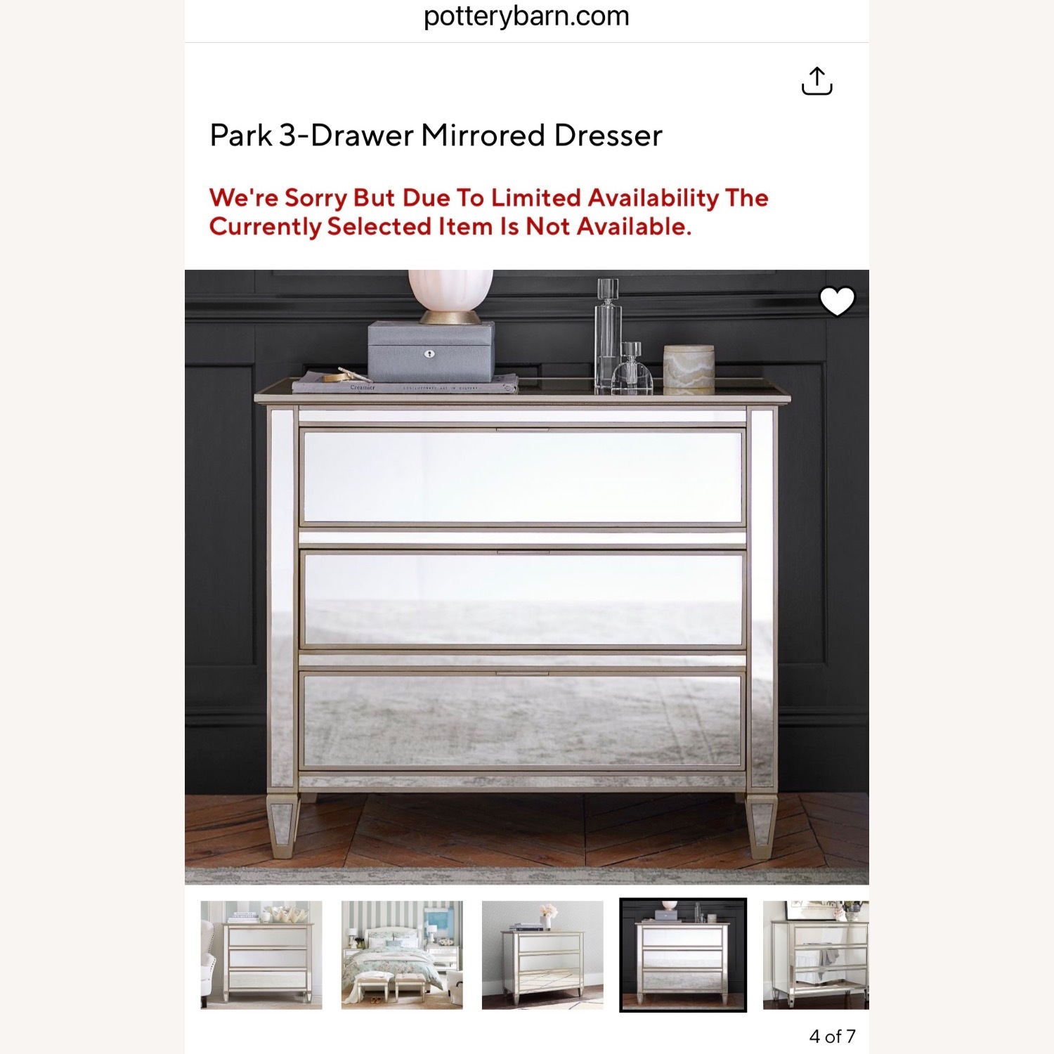 Pottery Barn Park Dresser - image-3