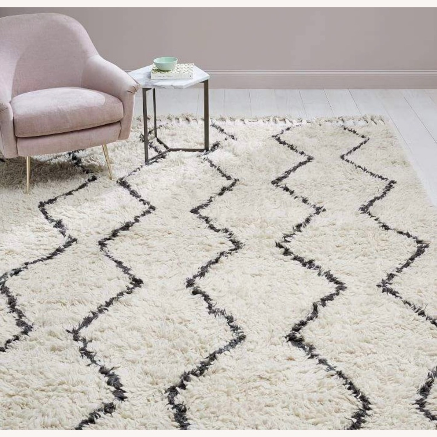 West Elm Souk Natural Area Rug 10' x 14' - image-2