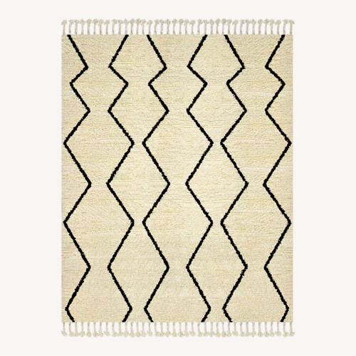 Used West Elm Souk Natural Area Rug 10' x 14' for sale on AptDeco