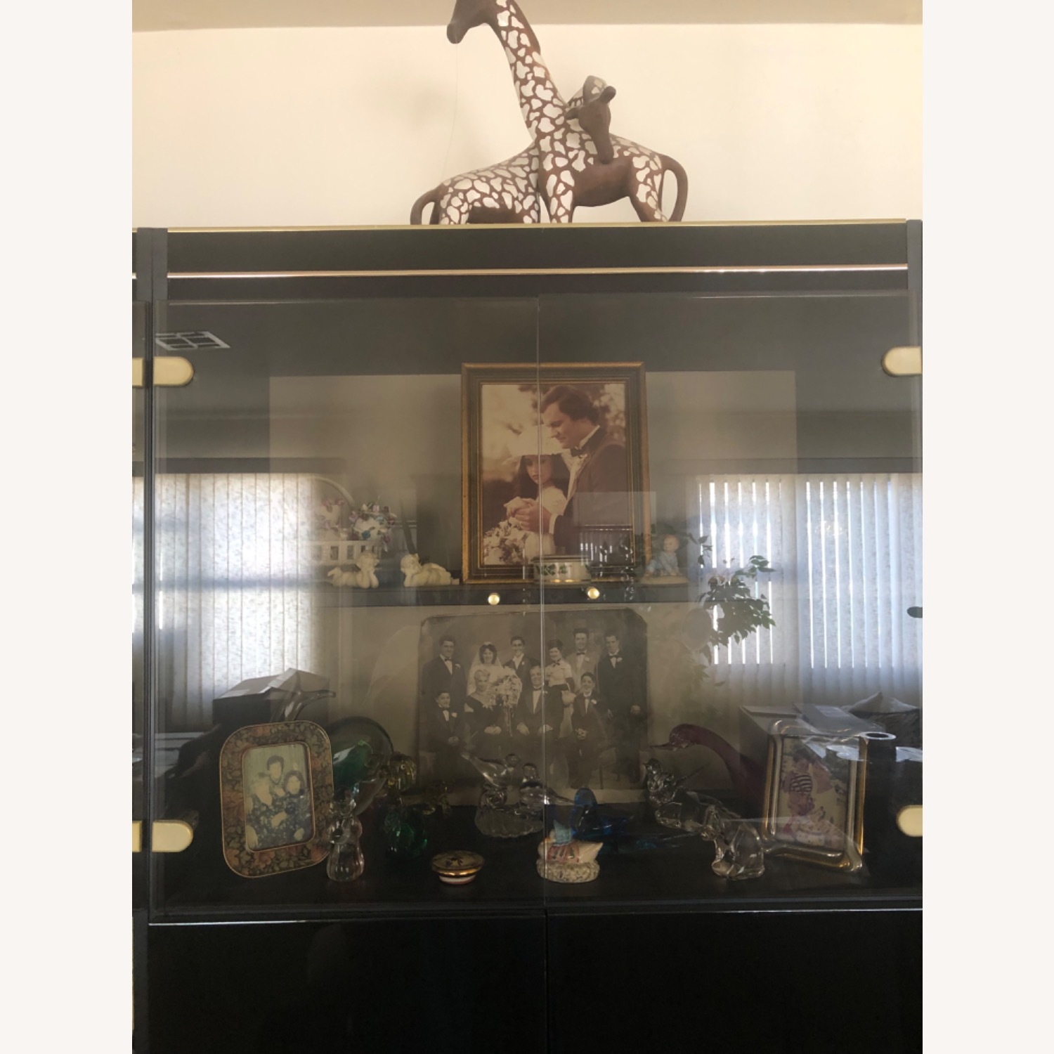 Empire Black Lacquer Wall Unit - image-3