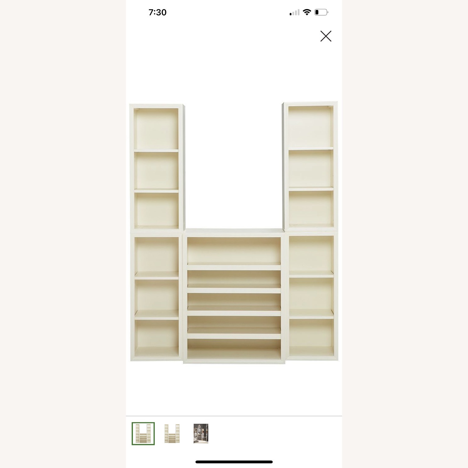 Pottery Barn Sutton Closet Tower /Island Set - image-2