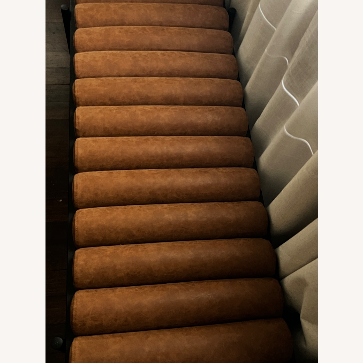 TOV Modern Leather Daybed Bench - image-3