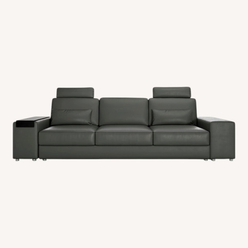 Used Los Angeles Modern 3 Seater Buffalo Full Leather for sale on AptDeco