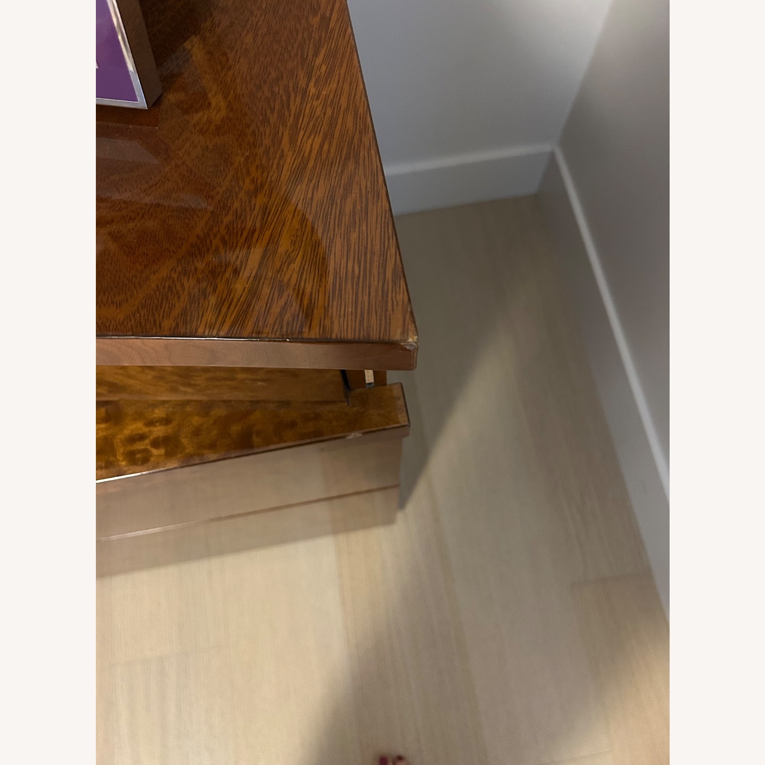 Burl Wood Dresser - image-6