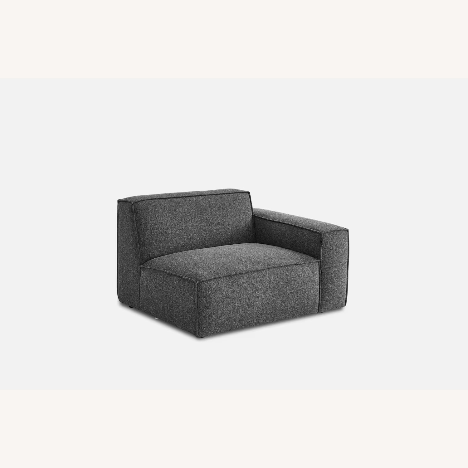 Castlery Johnathan Dark Gray Fabric Armchair - image-9