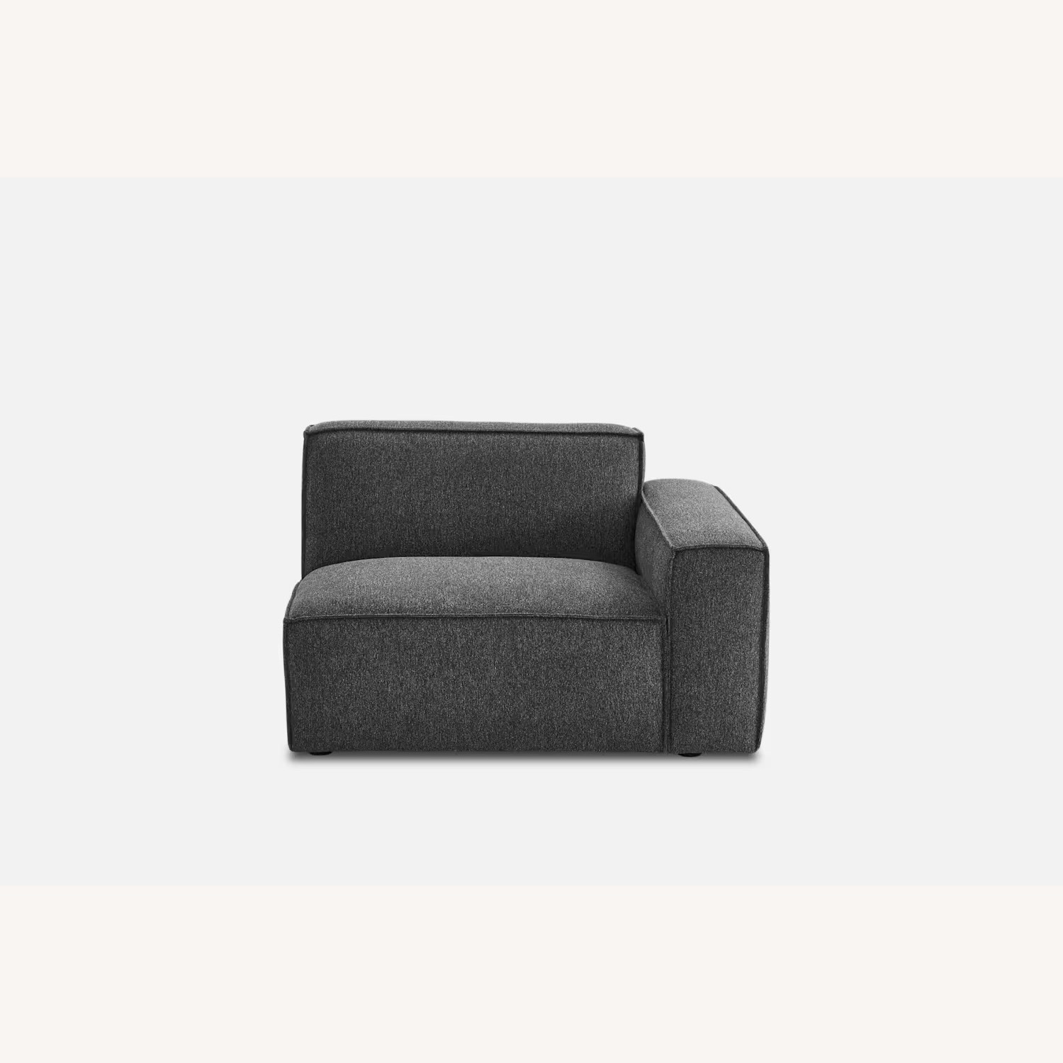 Castlery Johnathan Dark Gray Fabric Armchair - image-4