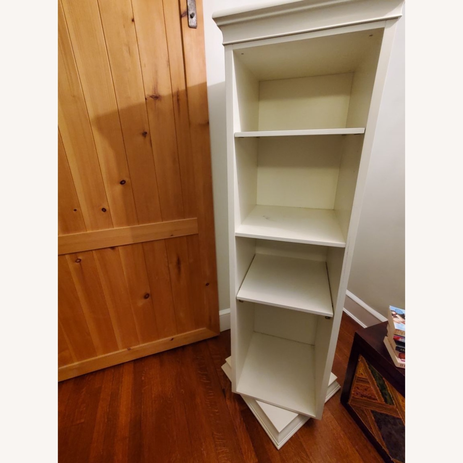 Pottery Barn Teen White Wood Bookcase - image-3