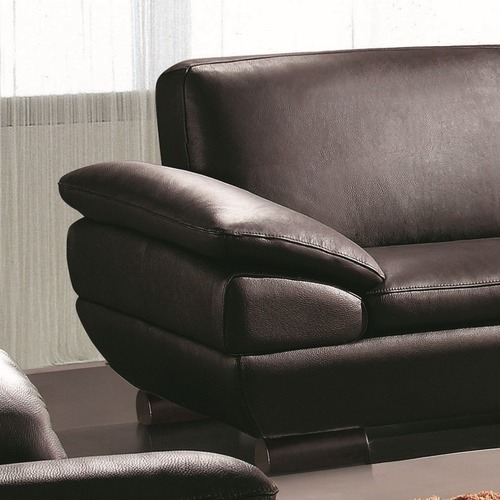 Used Modern Sofa in Dark Brown Top Grain Leather  for sale on AptDeco