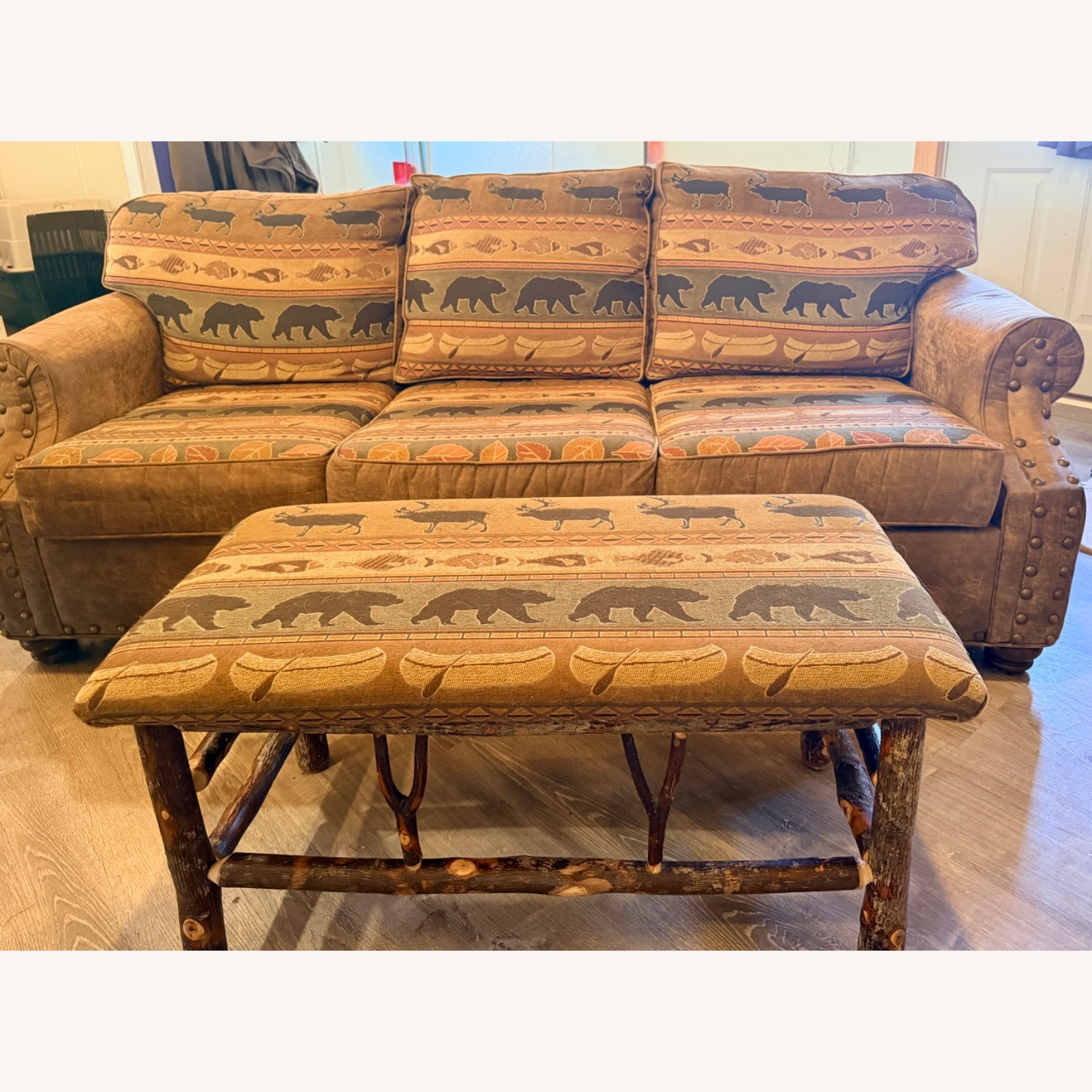 Sofa and Ottoman - image-1