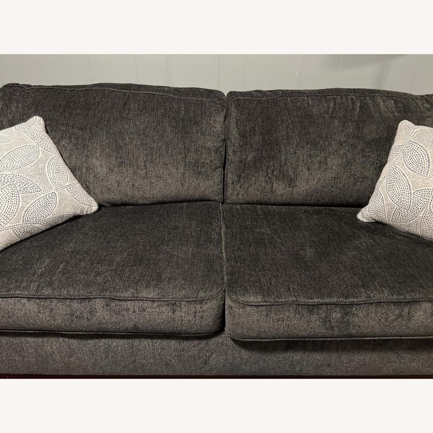 Raymour & Flanigan Queen Memory Foam Sleeper Sofa - image-3