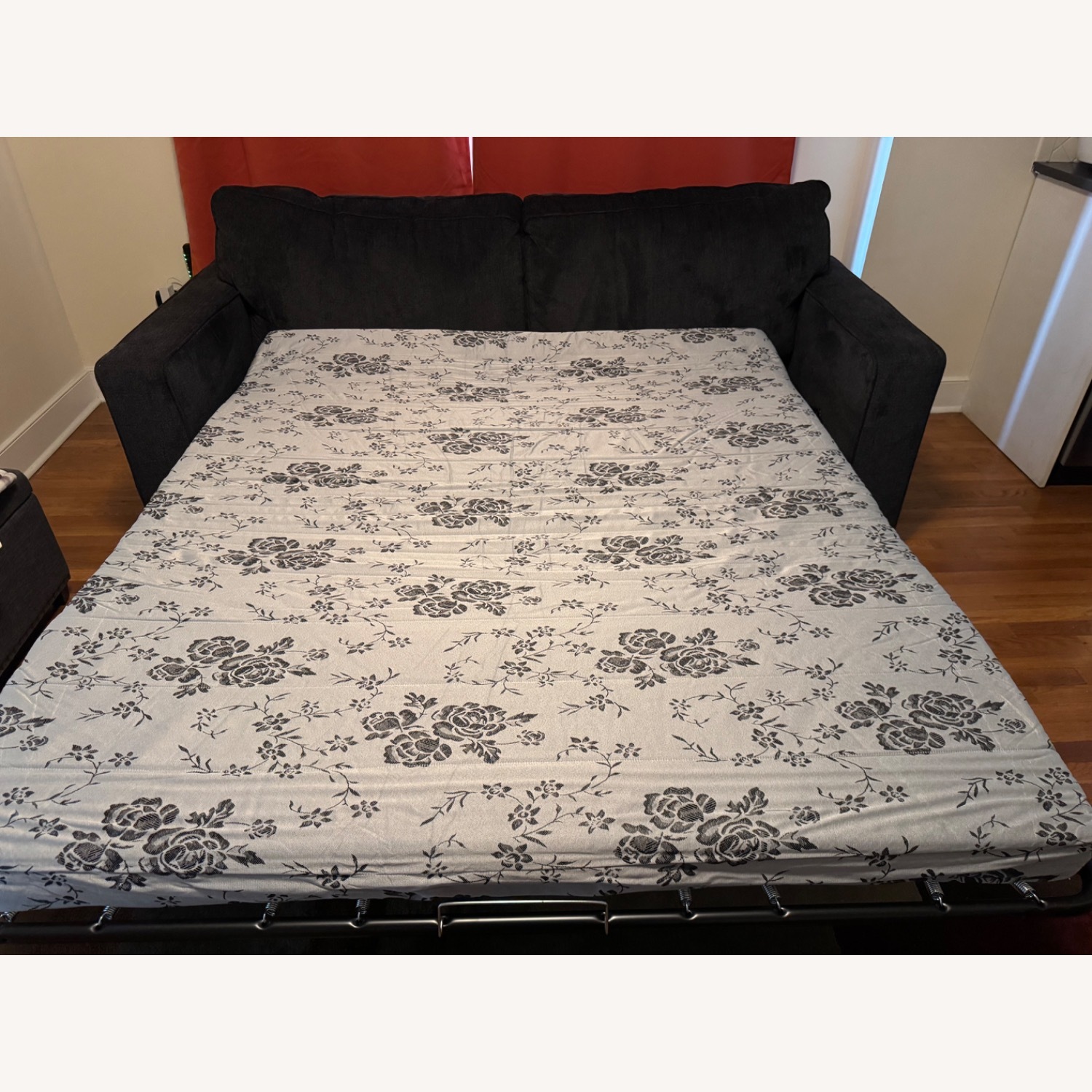 Raymour & Flanigan Queen Memory Foam Sleeper Sofa - image-2