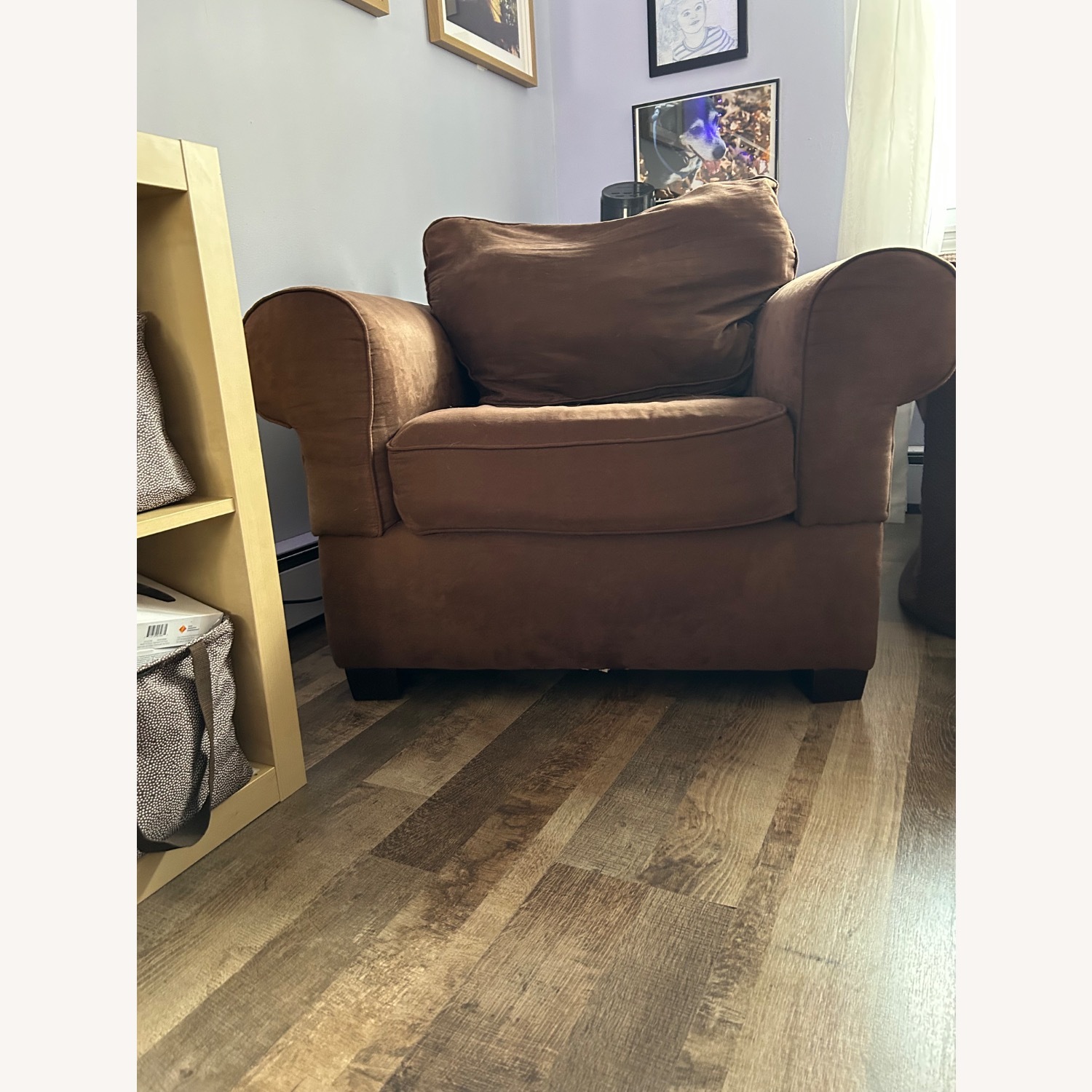 H.M. Richards Dark Brown Accent Chairs - image-2